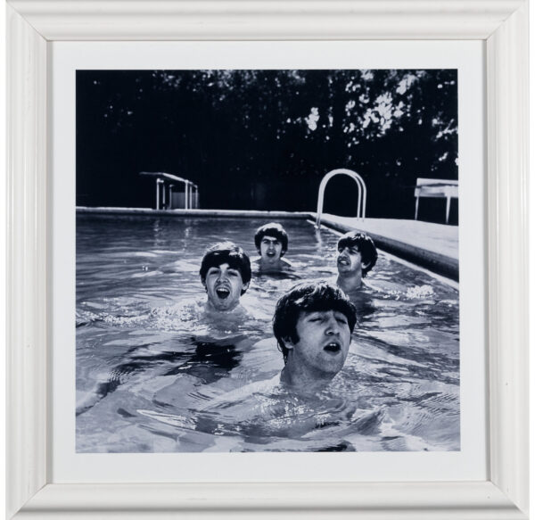 Beatles in a Swimming pool 28X28